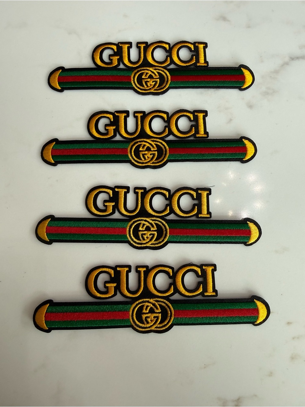 Hand Crafted Beautiful Iron Logo Patches